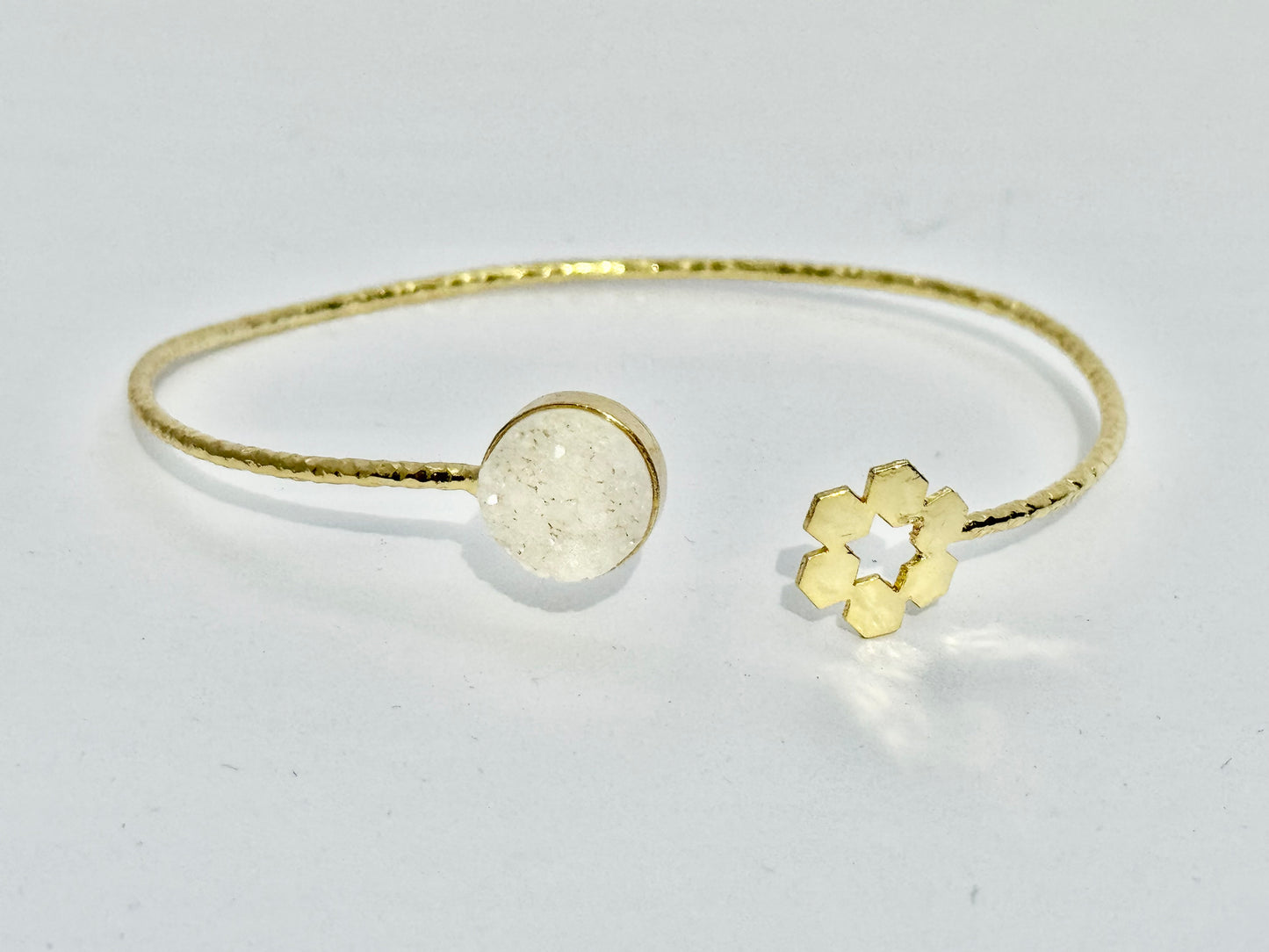 The Celestial Bloom Bracelet 🤍🌸