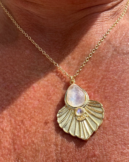 Ocean Moon Pendant 🌊🌙